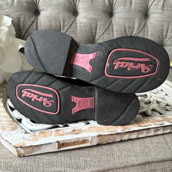 Ariat Western Brown Leather Cowboy Boots Women’s 7.5 - Picture 8 of 8